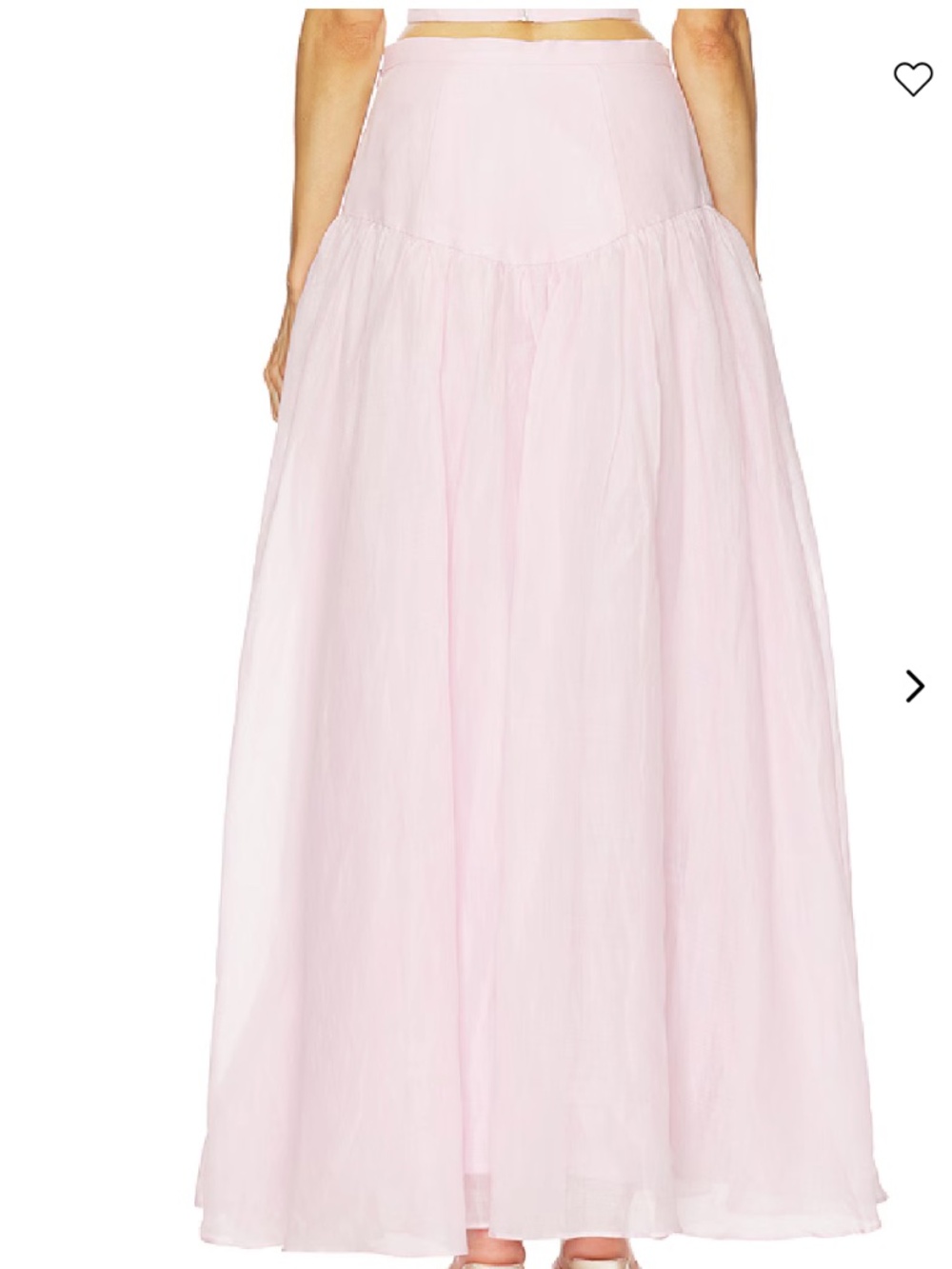 Bardot Amorette Ramie Maxi Skirt